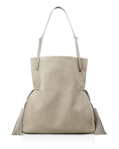 Allsaints Freedom Slouchy Hobo - 100% Exclusive In Light Cement Grey