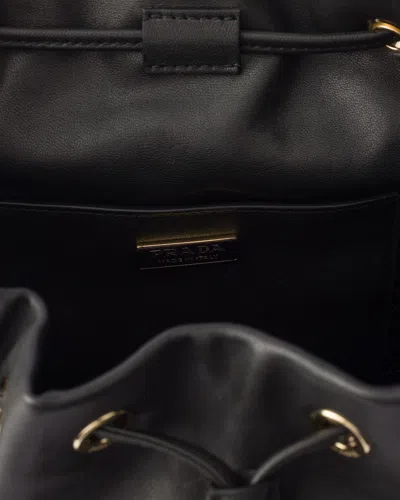 Prada Explore Medium Nappa Leather Backpack In Black