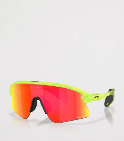 Oakley Stunt Devil Rectangle Sunglasses In Green