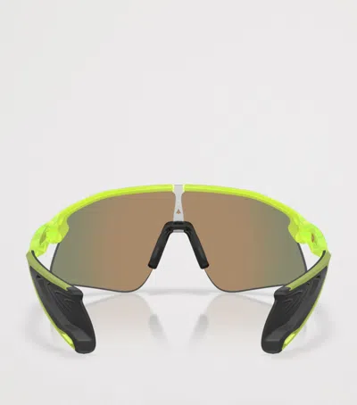 Oakley Stunt Devil Rectangle Sunglasses In Green