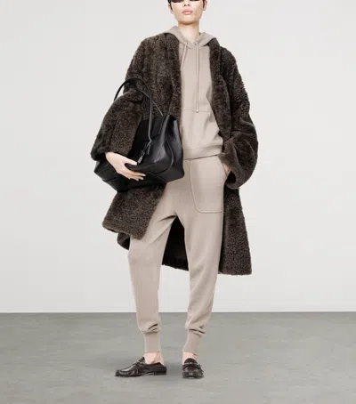 Tom Ford Cashmere Cocoon Jacket Oversized Patchwork Texture