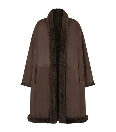 Tom Ford Cashmere Cocoon Jacket Oversized Patchwork Texture