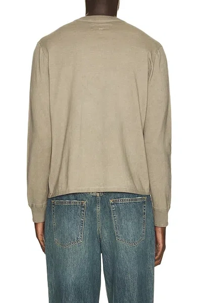 Rag & Bone Button-fastening T-shirt In Gray