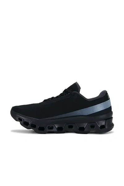 On Breathable Mesh Sneakers With Cloudtec Comfort System In Black