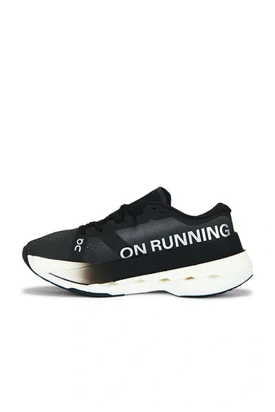 On Cloudboom Volt Sneakers In Black