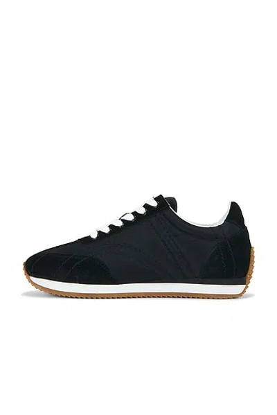 Totême Toteme Sneakers Made Of Recycled Nylon And Suede In Black