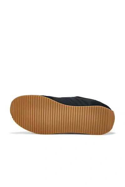 Totême Toteme Sneakers Made Of Recycled Nylon And Suede In Black