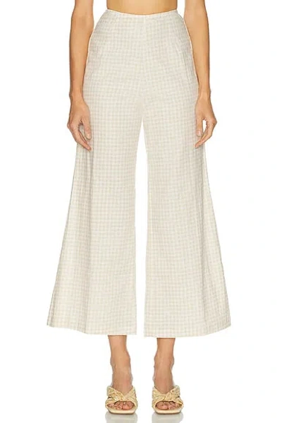 Juillet Margot Linen Pant In Multi