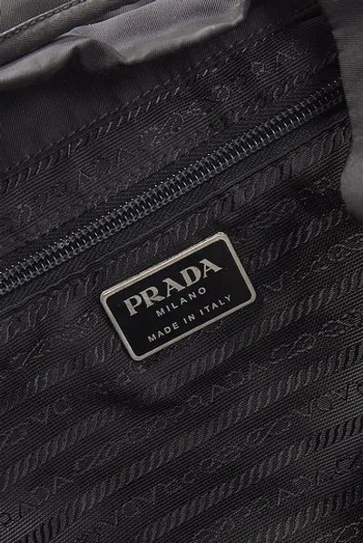Pre-owned Prada Tessuto Backpack In Black