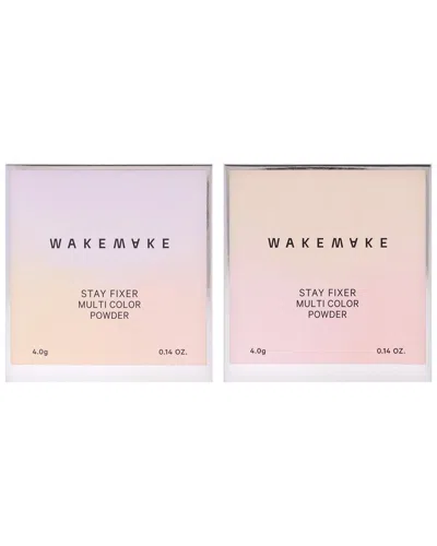 Wakemake 2pc Stay Fixer Multi Color Powder Kit In Multi