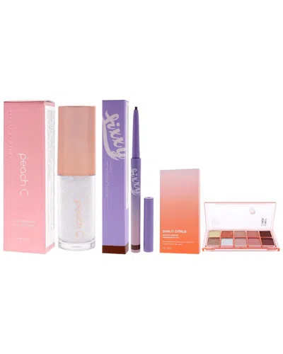 Peach C 3pc Makeup Kit In Multi