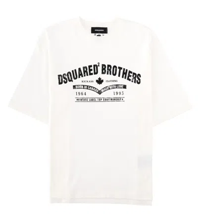Dsquared2 Dsquared Oversize Cotton T-shirt In White