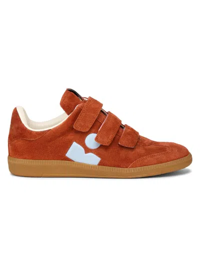 Isabel Marant Beth Calfskin Suede Low-top Sneakers