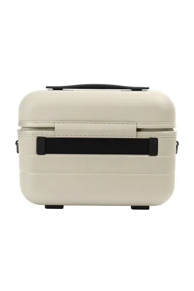 Away Train Case In White
