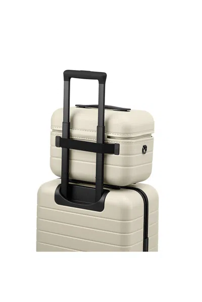 Away Train Case In White
