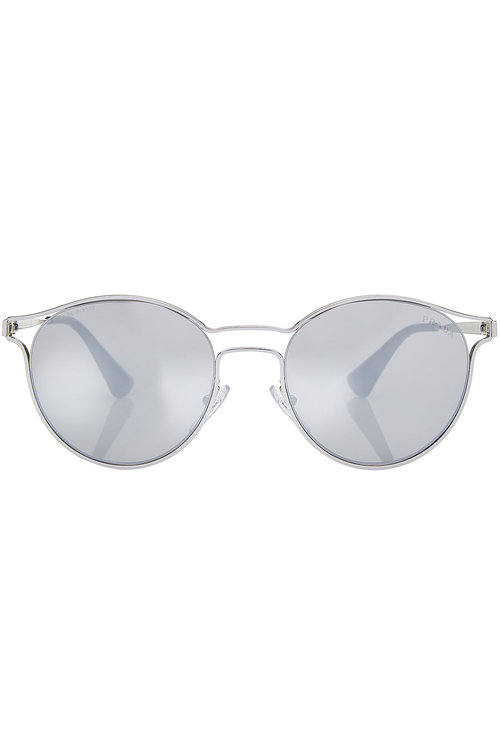 silver prada sunglasses