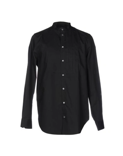 Ports 1961 Solid Color Shirt In Black