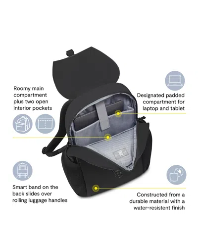 Delsey Paris Bedford Backpack In Black