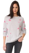 CHINTI & PARKER SLOUCHY STAR CASHMERE SWEATER