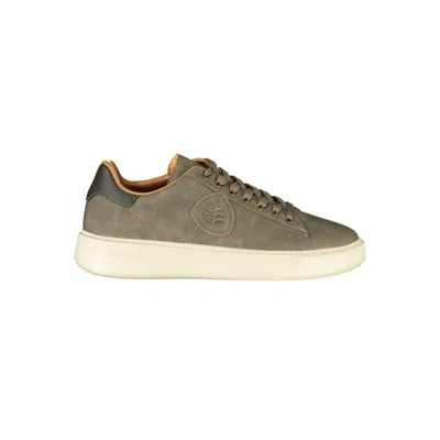 Blauer Gray Polyester Men Sneaker In Gray