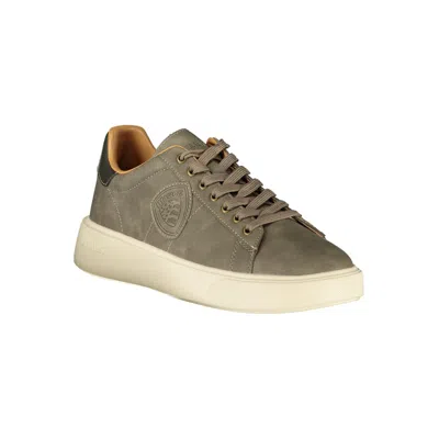 Blauer Gray Polyester Men Sneaker In Gray