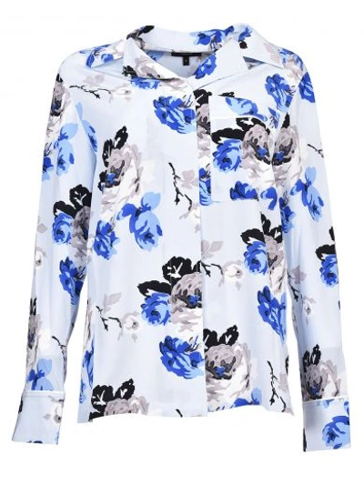 Theory Floral Print Shirt | ModeSens