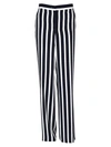 ALBERTA FERRETTI Alberta Ferretti Striped Wide Leg Trousers,A030216341290