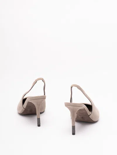 Brunello Cucinelli Pumps In Plata