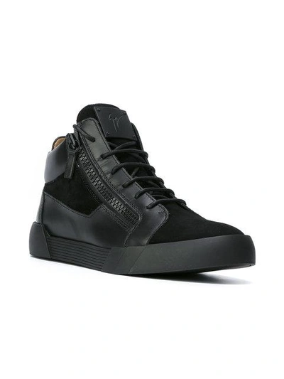 Shop Giuseppe Zanotti Design - The Shark 5.0 Sneakers