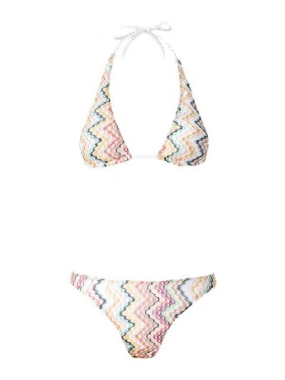 Missoni Printed Bikini In Multicolor