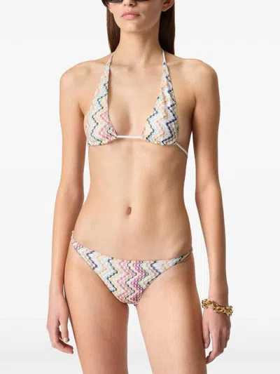 Missoni Printed Bikini In Multicolor