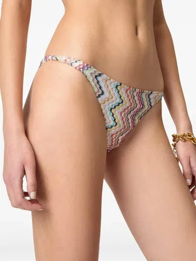 Missoni Printed Bikini In Multicolor
