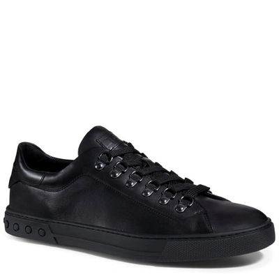 Tod's Trainers In Leather In Black