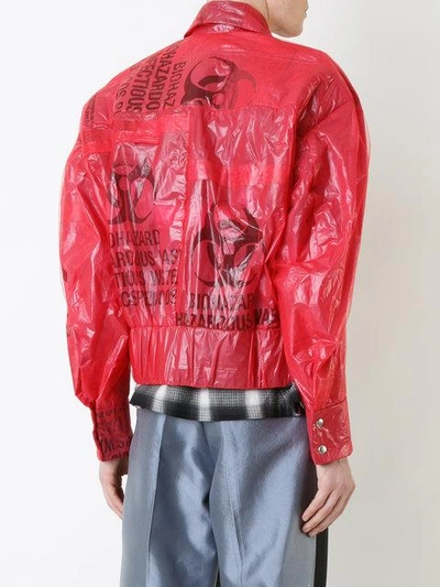 Shop Private Policy Volume Jacket - Red