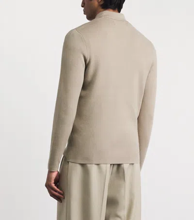 Samsoe & Samsoe Samsøe Samsøe Guna Half-zip Sweater In Beige