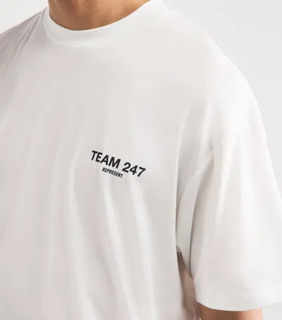Represent 247 Performance Knit T-shirt In White