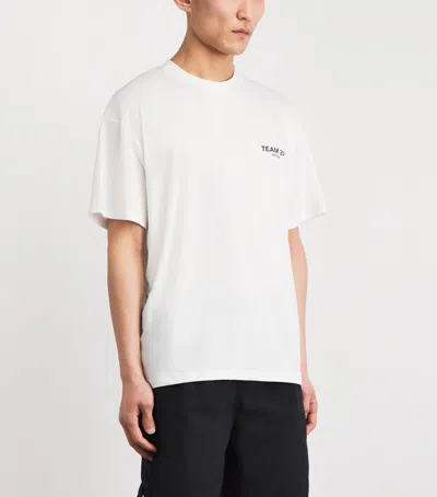Represent 247 Performance Knit T-shirt In White