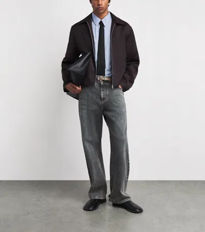 System Wide-leg Jeans In Grey