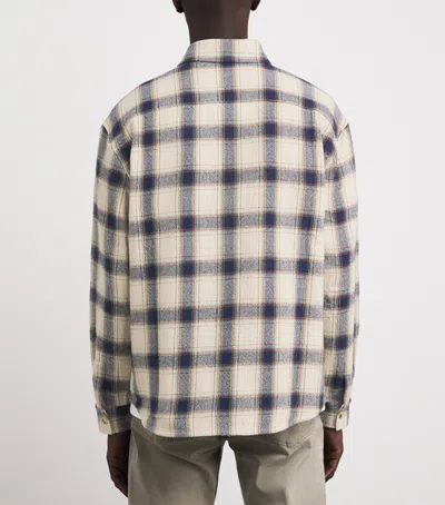 Frame Cotton-blend Check Overshirt