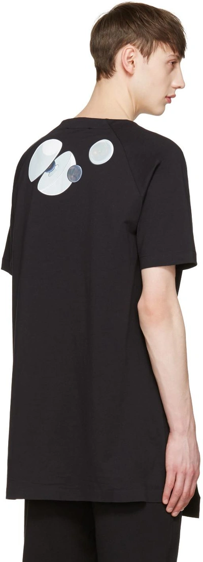 Shop Y-3 Black X Planet T-shirt
