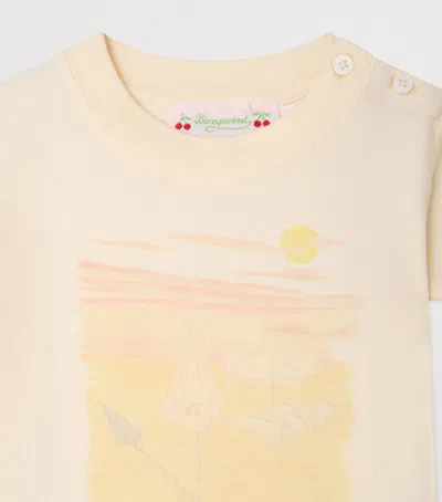 Bonpoint Cotton Printed T-shirt In Multi