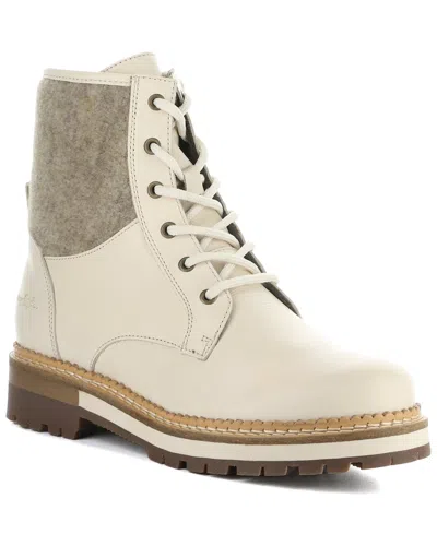 Bos. & Co. Bos & Co Astra Leather Boot In Neutral