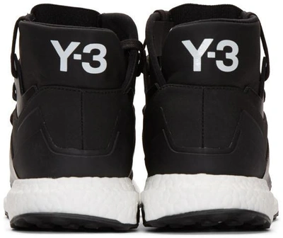 Shop Y-3 Black Kozoko High-top Sneakers