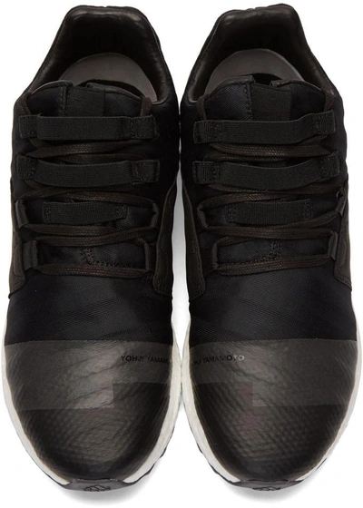 Shop Y-3 Black Kozoko Low Sneakers In Core Black/utility B