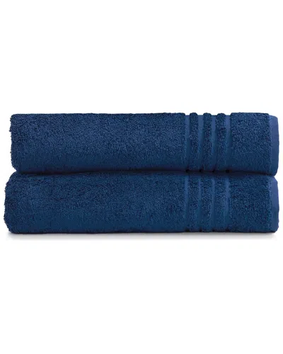 Ella Jayne 2pc Bath Towel Set In Blue