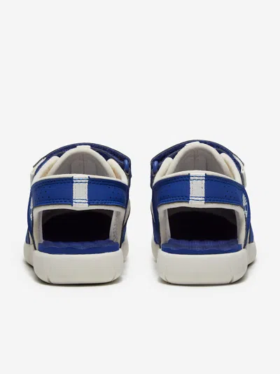 Timberland Perkins Row Touch-strap Sandals In Blue