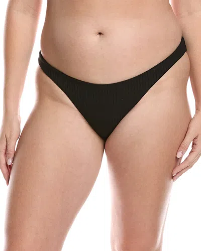 Mara Hoffman Reva Bikini Bottom In Black