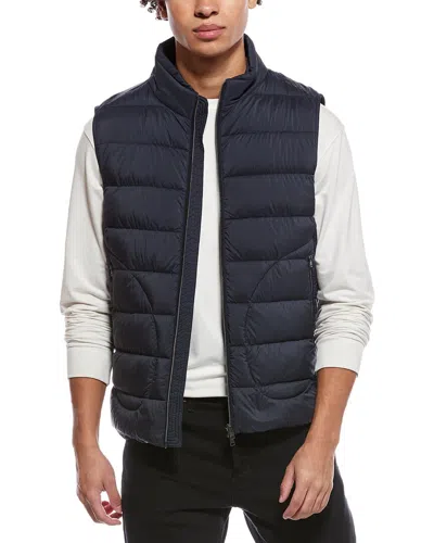 Herno Puffer Down Vest In Blue