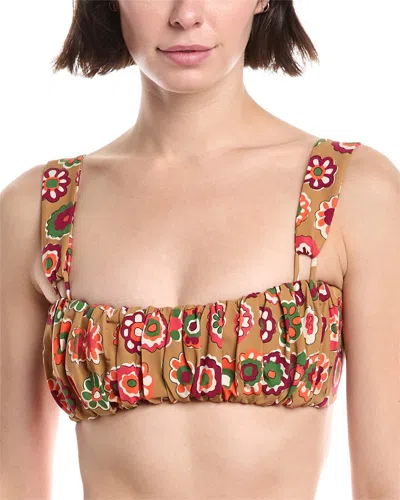 Montce Victoria Bikini Top In Brown