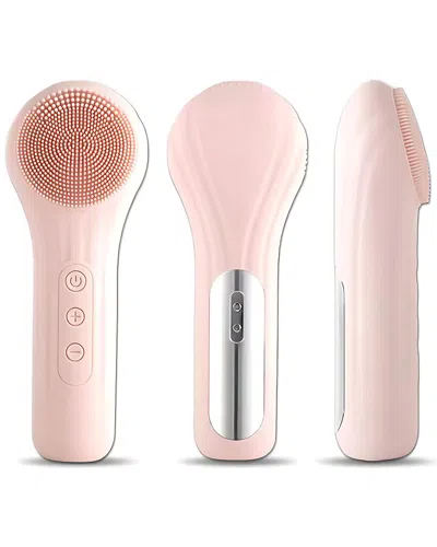 Vysn Unisex Aquapulse Waterproof Silicone Facial Cleansing Brush In Pink